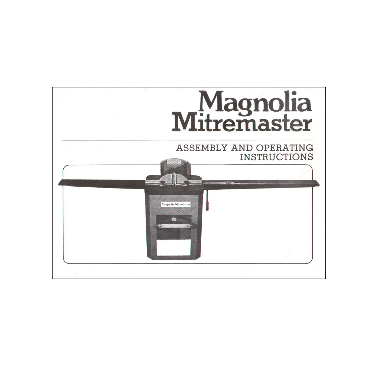Magnolia Mitremaster - Underpinner Spares