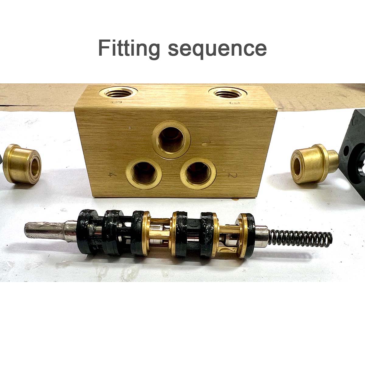 seal sequence - Underpinner Spares