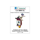 Cassese cs4008XL - Underpinner Spares