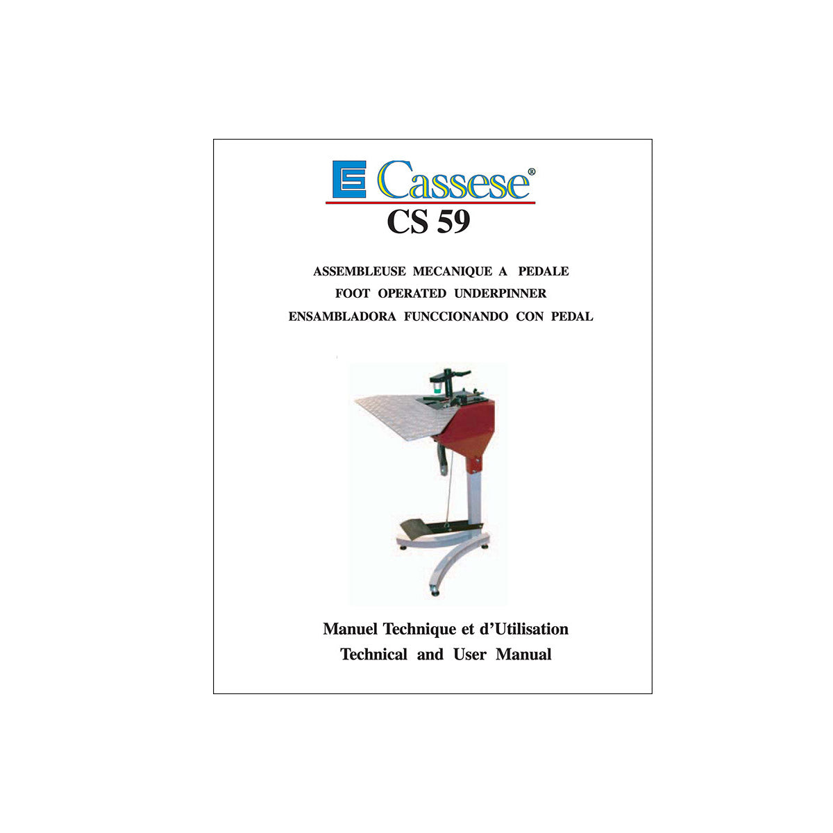 Cassese cs59 - Underpinner Spares