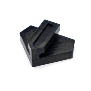 Black (hard) Tri Clamping Pad - Underpinner Spares