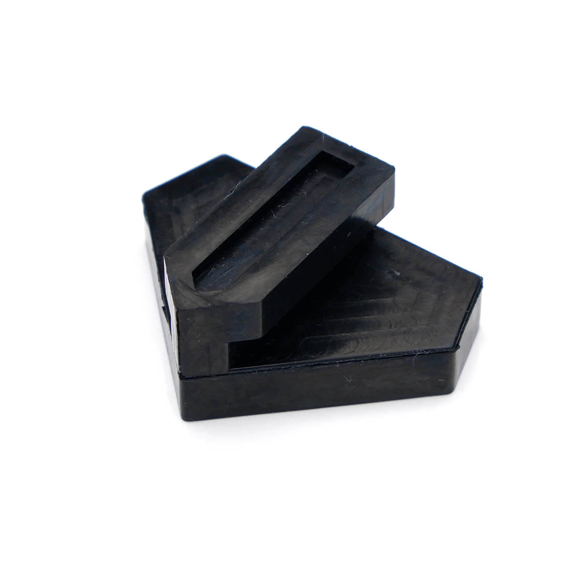 Black (hard) Tri Clamping Pad - Underpinner Spares