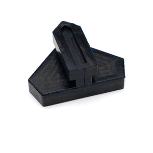 Black (hard) Tri Clamping Pad - Underpinner Spares