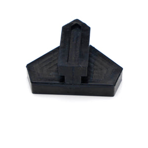 Black (hard) Tri Clamping Pad - Underpinner Spares