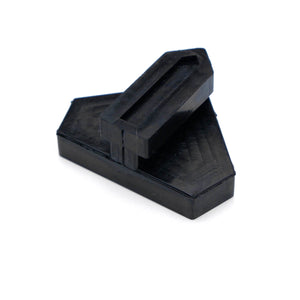 Black (hard) Tri Clamping Pad - Underpinner Spares