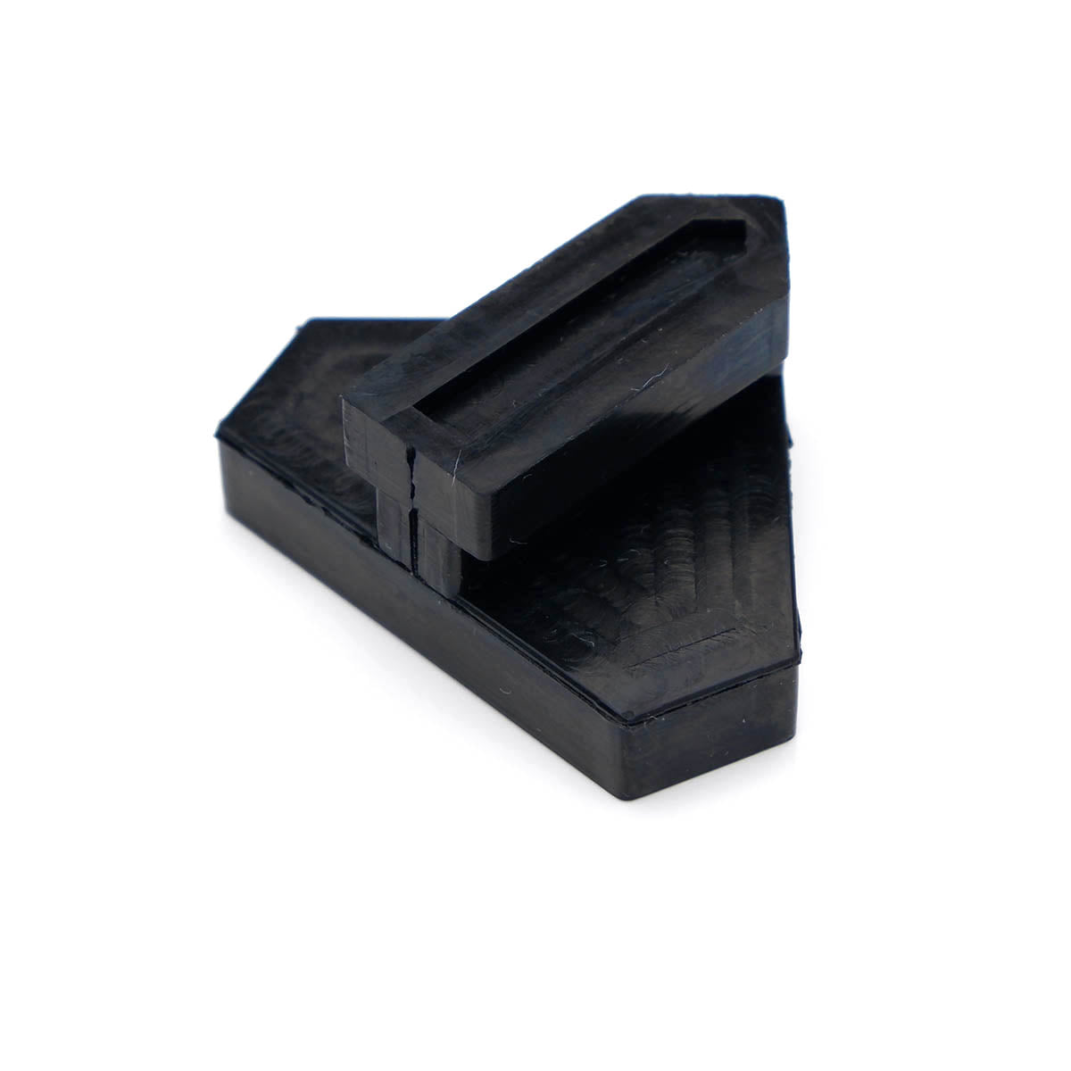 Black (hard) Tri Clamping Pad - Underpinner Spares