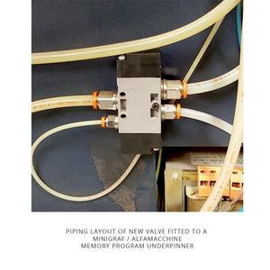 Alfamacchine Air Shut Off Valve - Underpinner Spares