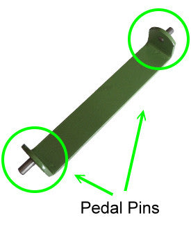 Morso Pedal Pins x2 - Underpinner Spares
